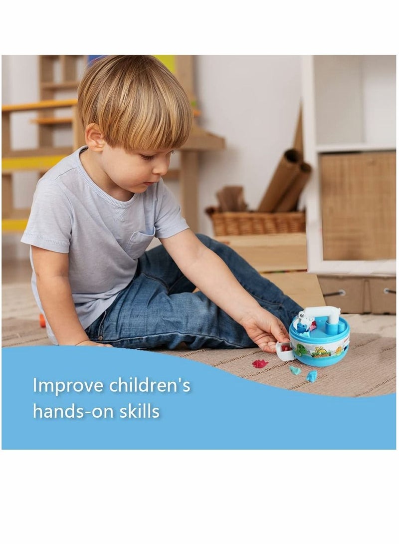 Mini Claw Machine Toys for Kids & Adults with Mini Dinosaur Figures Claw Machine Prizes, Mini Stuff Things That Actually Work, Mini Arcade Game Miniature Novelty Toys for 3+ Year Old Boys & Girls