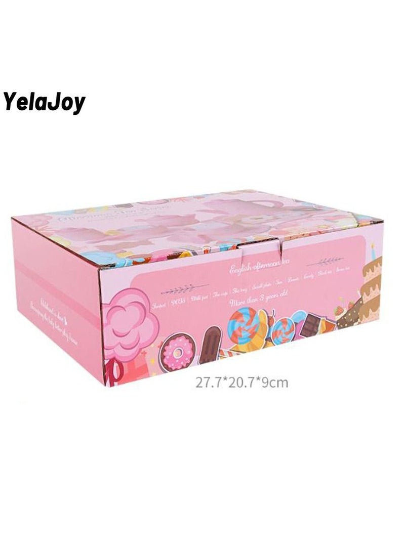 Tea Party Pretend Play Kitchen Set Sweet Princess Accessories Play Set For Kids