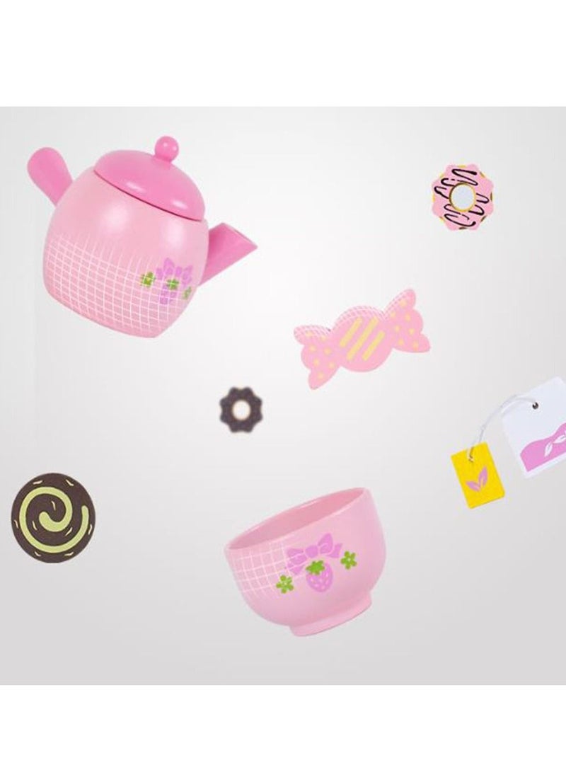 Tea Party Pretend Play Kitchen Set Sweet Princess Accessories Play Set For Kids