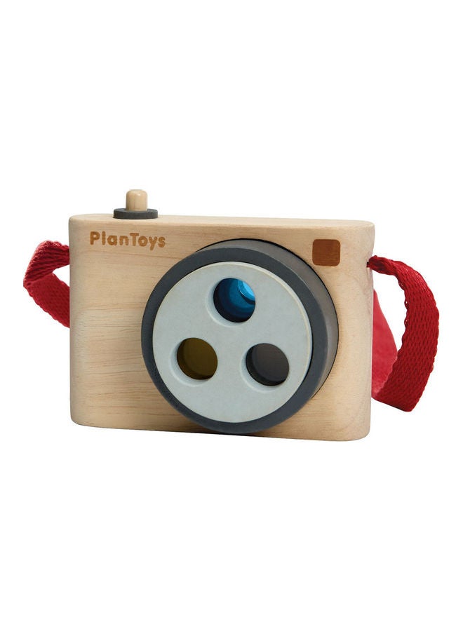 Wooden Snap Camera 10.3 x 4.8 x 7.9cm