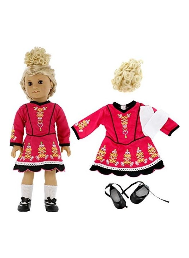 4-Piece Step Dancing Doll Outfit Set