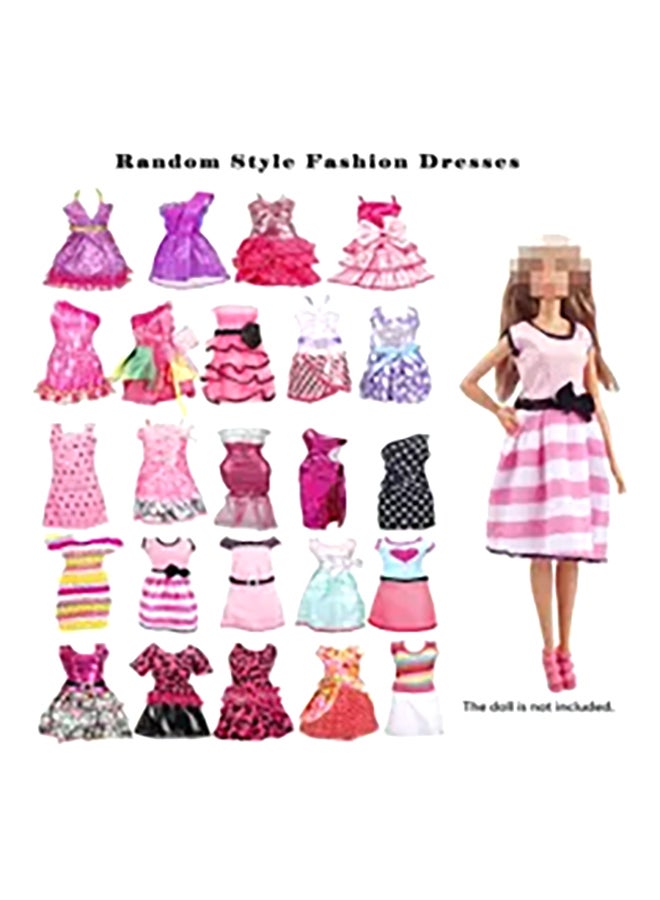35-Piece Doll Clothes And Accessories