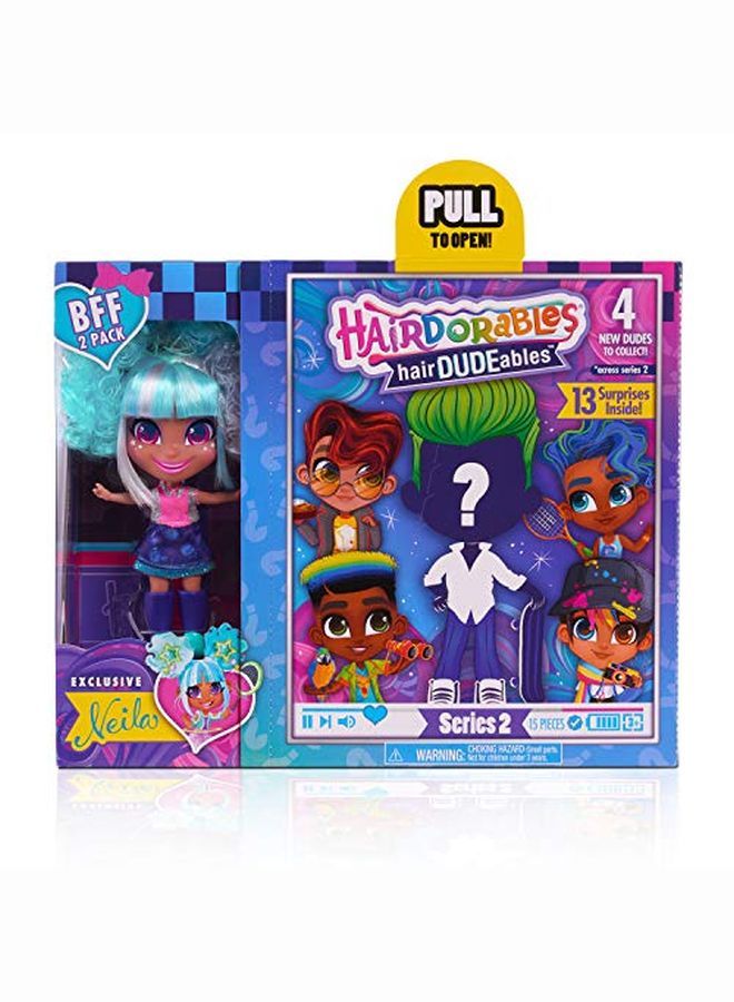 Hairdorables Bff Pack (Hairdudeables) Series 2?