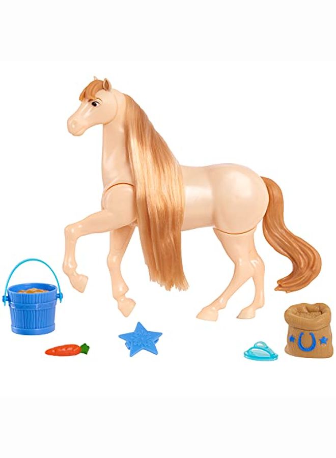 Spirit Riding Free Sounds And Action Horse Feed Set Mystery