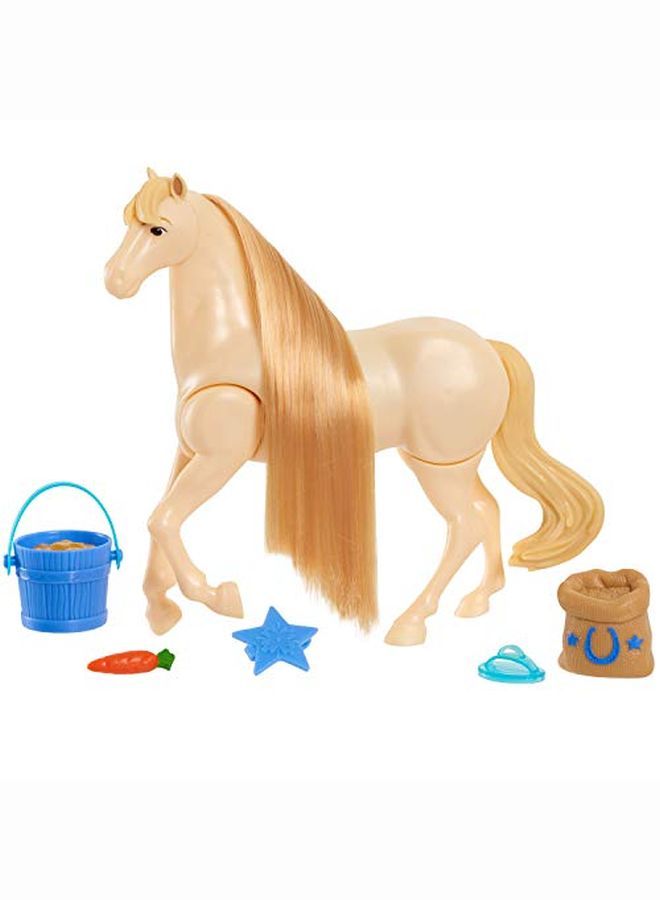 Spirit Riding Free Sounds And Action Horse Feed Set Mystery