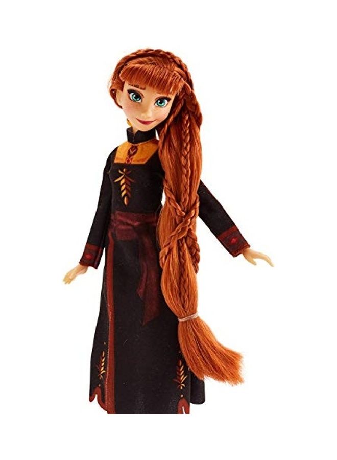 Anna Fashion Doll With Extra-Long Hair Braiding Tool And Clips