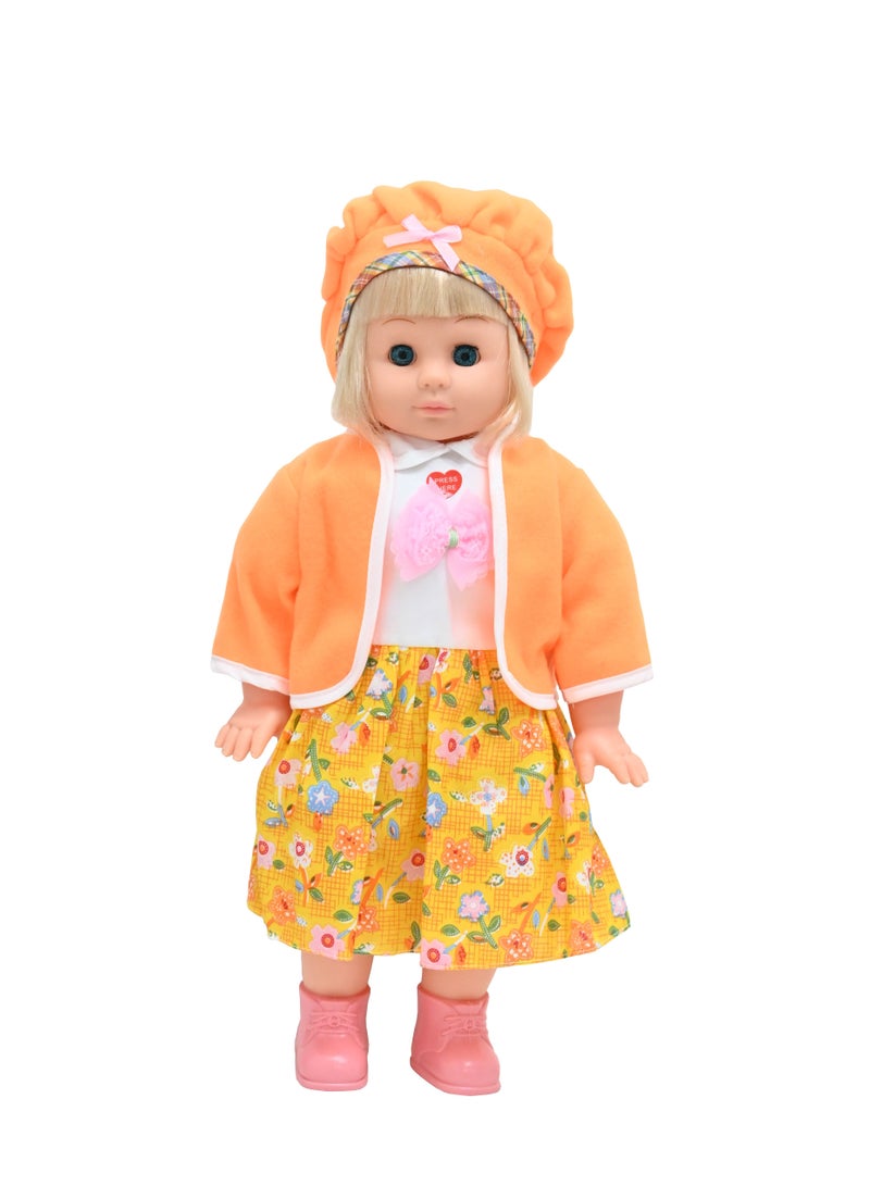 Cute Musical Baby Doll with Light and Music for Kids