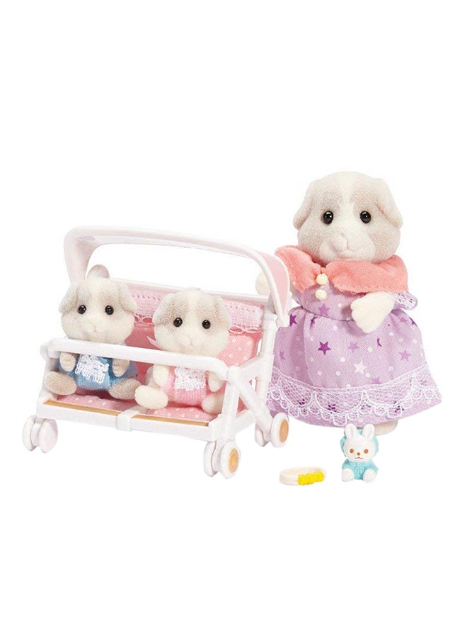 Patty And Paden's Double Stroller Set