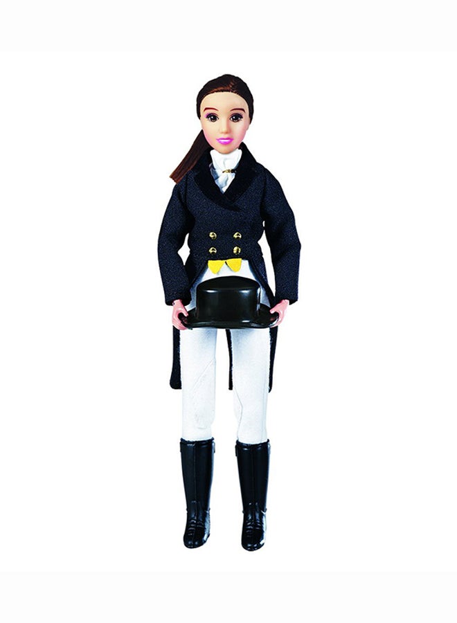 Traditional Megan Dressage Horse Rider Toy Figure
