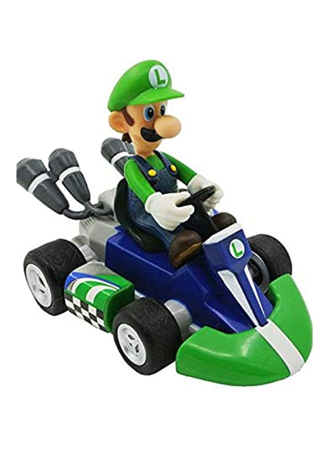 6-Piece Super Mario Bros Pull Back Karts With Figures