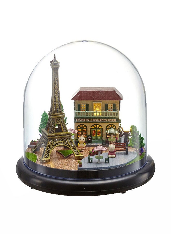 Romantic Paris Dollhouse Miniature Diy House Kit Creative Room