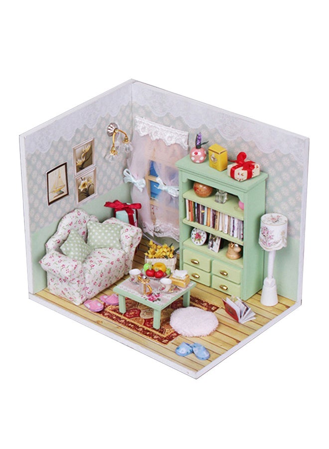 DIY House Decor With LED Light Accessories Furniture Miniature Doll 18centimeter