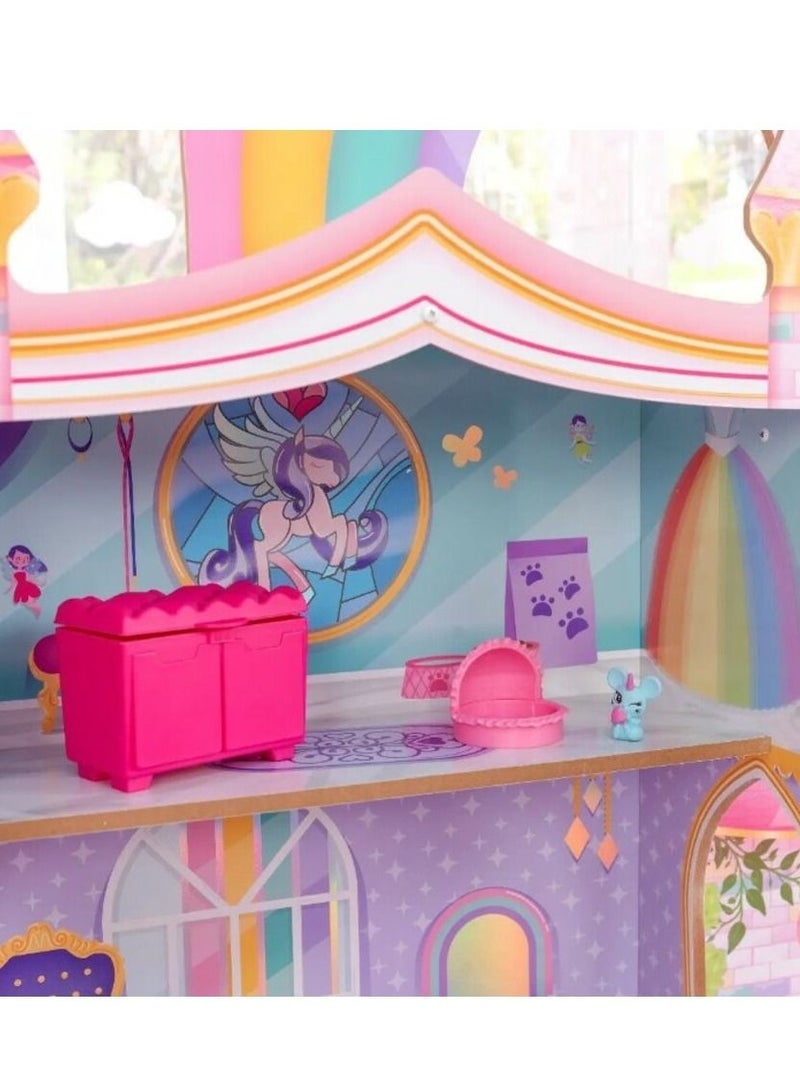Rainbow Dreamers Unicorn Mermaid Dollhouse