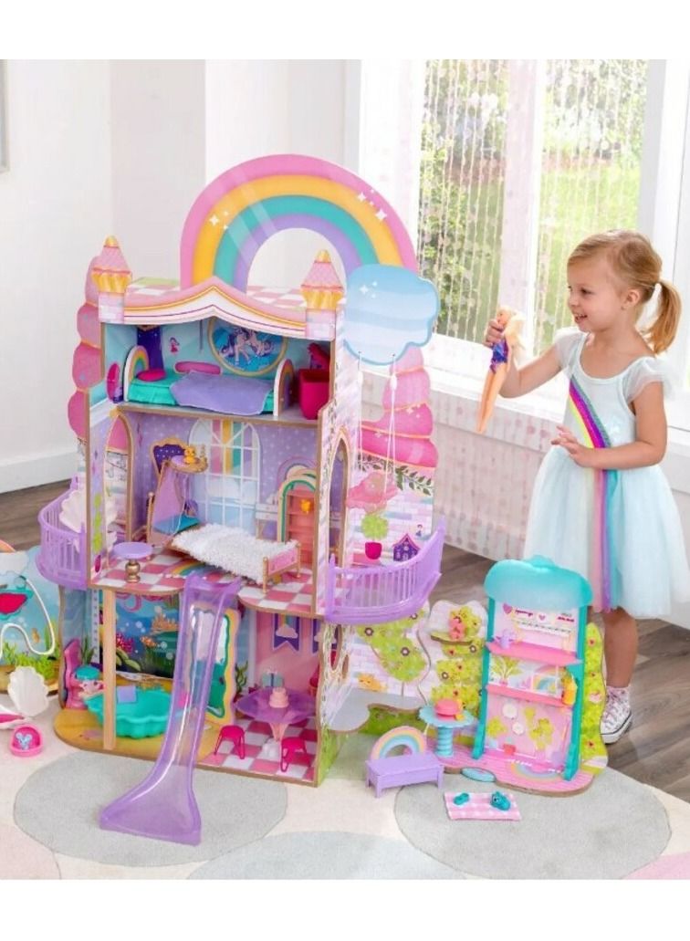 Rainbow Dreamers Unicorn Mermaid Dollhouse