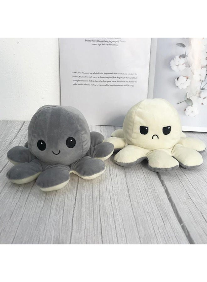 Reversible Octopus Plush Toy 13x17cm