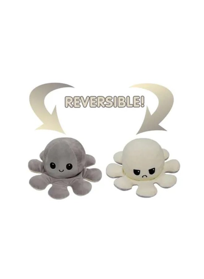 Reversible Octopus Plush Toy 13x17cm