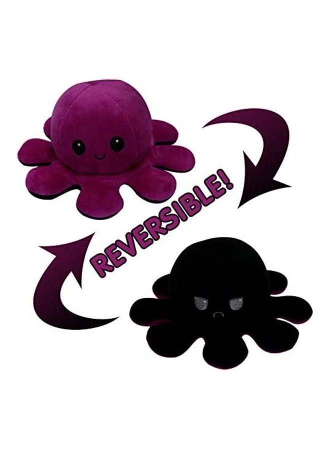 1-Piece Double Sided Flip Octopus Doll 20cm