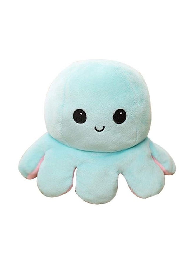 Double-Sided Flip Stuffed Octopus Plush Doll For Kids, Pack of 1, 3+ Years 20cm