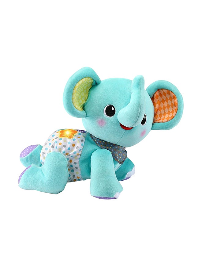 Crawl With Me Elephant, Suitable for 6 months and above - VT80-533203 33x32.5x16.3cm