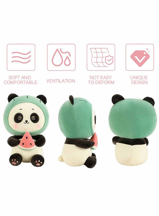 Panda Stuffed Animal Doll Dwen Dwen,Soft Plush Fruit Panda Doll Toy，Decompression Panda Doll Toys