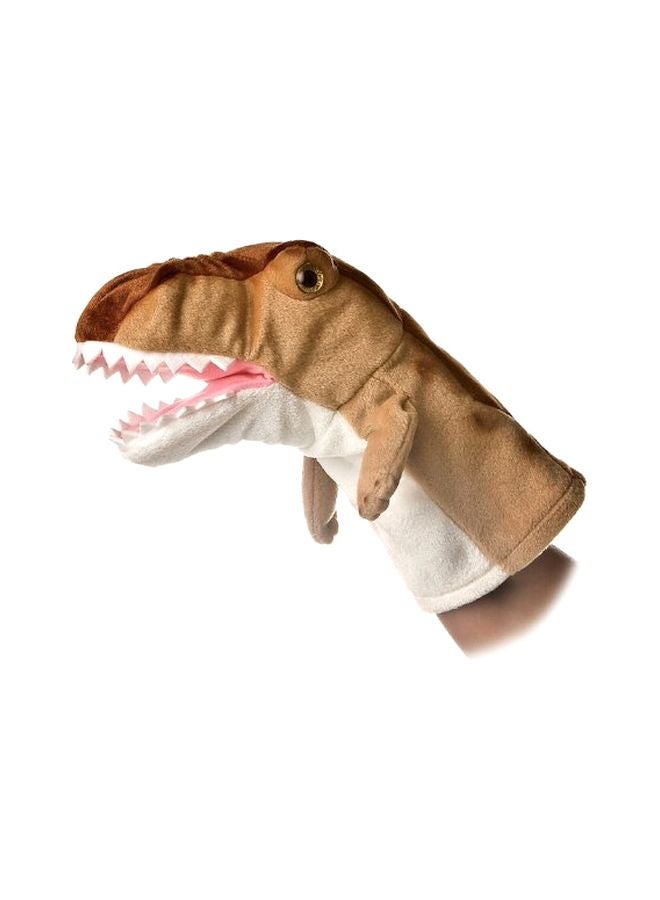 T Rex Dinosaur Plush Hand Puppet 32026 10inch