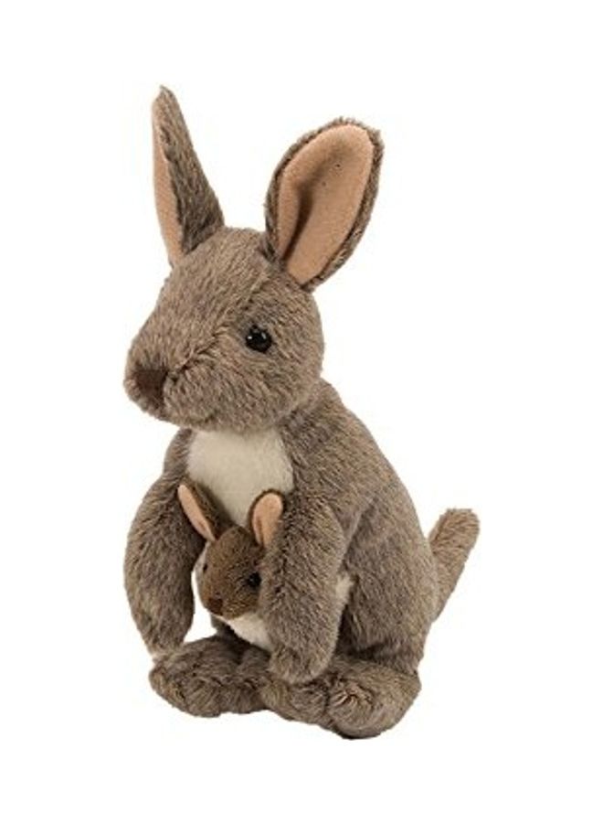 Stuffed Kangaroo With Joey Toy