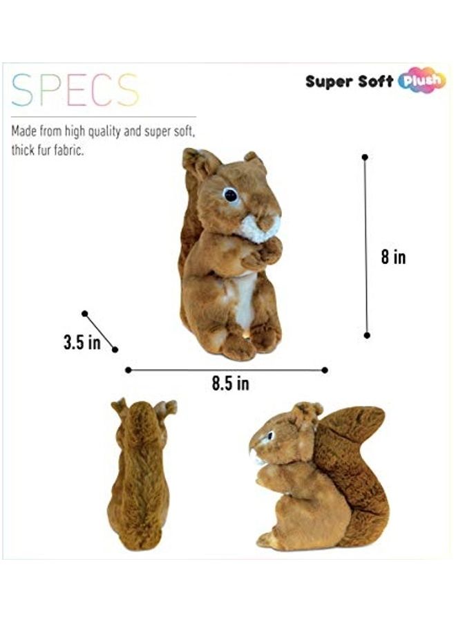 Snuggly Plush Squirrel Toy