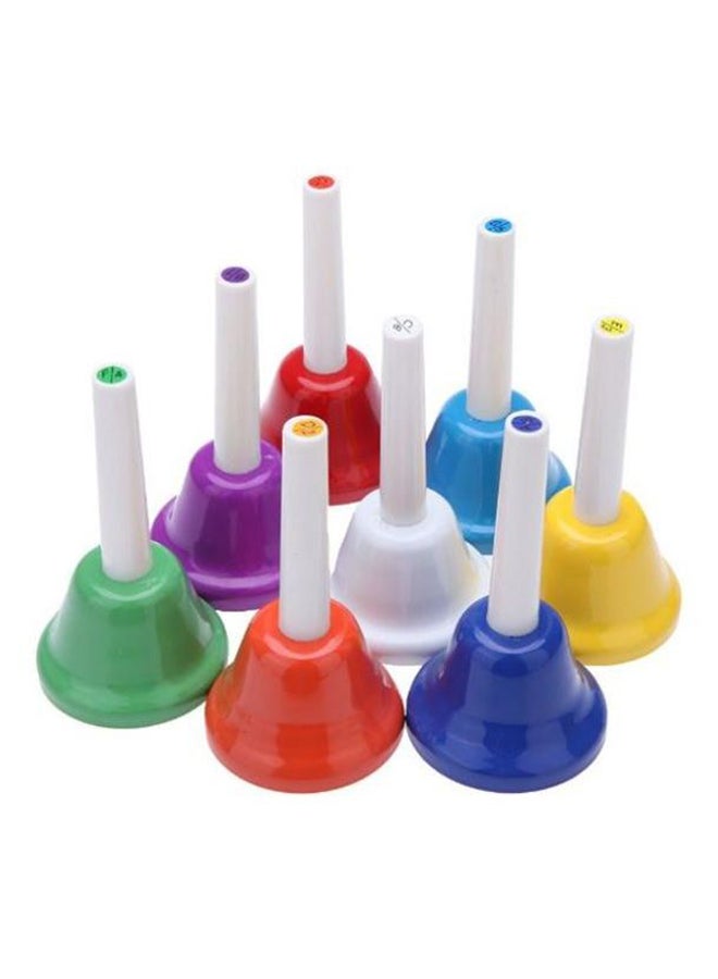 8-Note Hand Bells Percussion Musical Toy Set