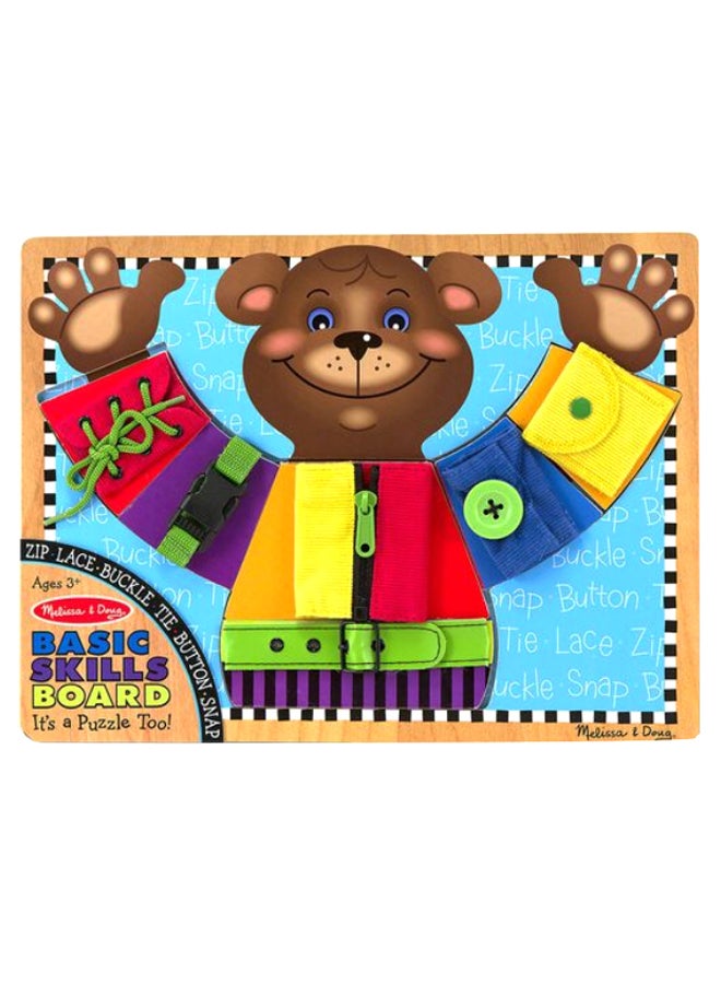 6-Piece Basic Skills Puzzle Board Game Set