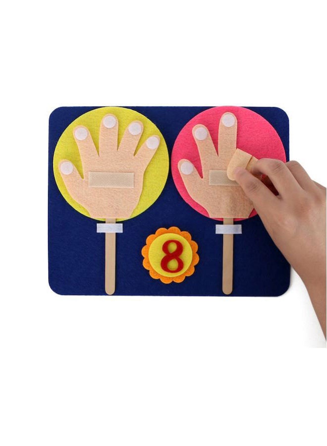 Digital Finger Teaching Aids Mathematics Toy, Assorted