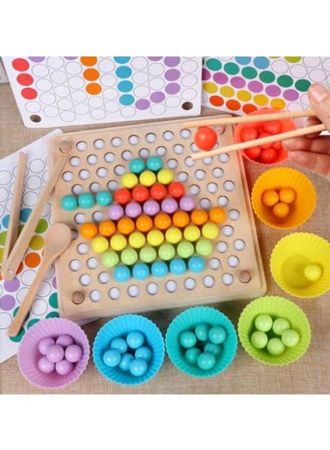 Colourful Beads Mathematics And Counting Toy YPC1504