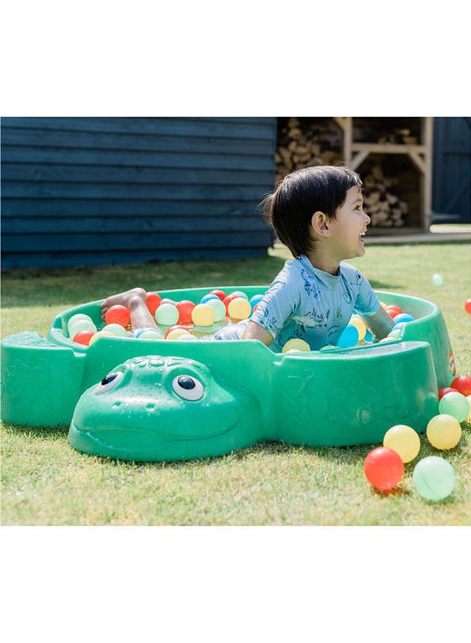 Classic Shape Lightweight Fantastic Sea Turtle Sandbox Summer Play Set For Kids 38.75x43.25x12inch