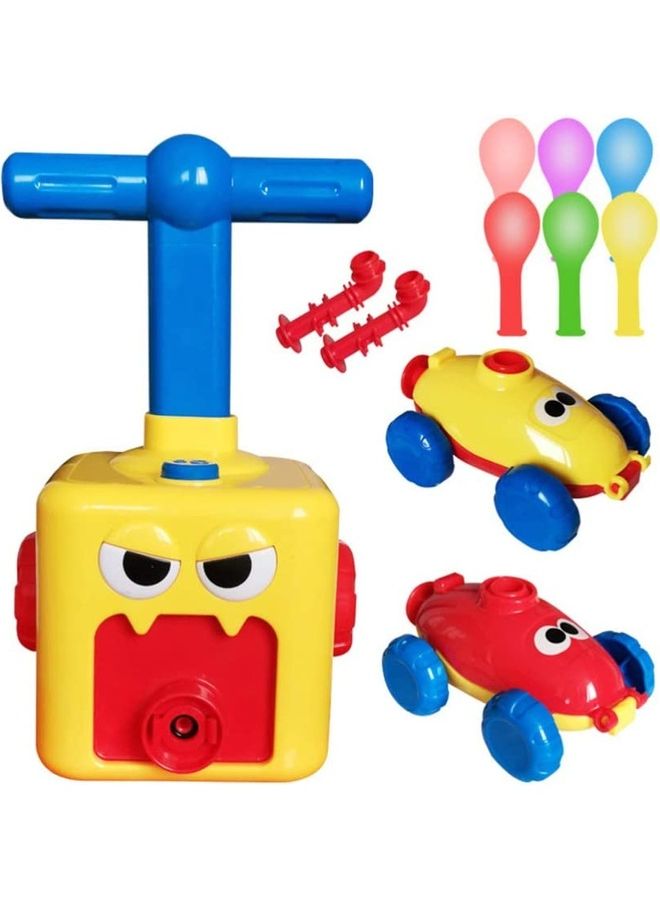 Inertia Powered Balloon Car Toy