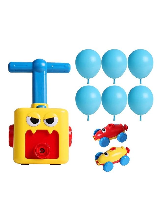 Inertia Powered Balloon Car Toy