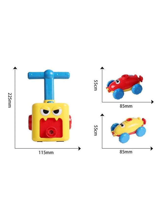 Inertia Powered Balloon Car Toy