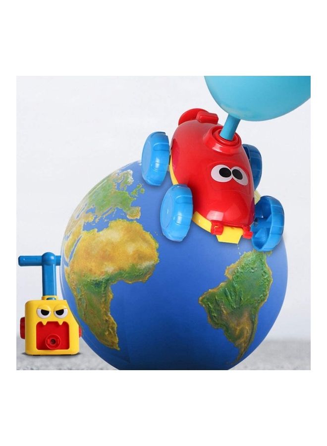 Inertia Powered Balloon Car Toy