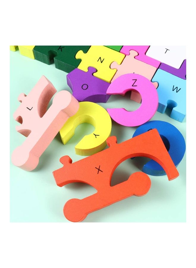 Creative Wooden 26 Alphabet Puzzle Set
