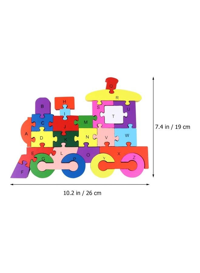 Creative Wooden 26 Alphabet Puzzle Set