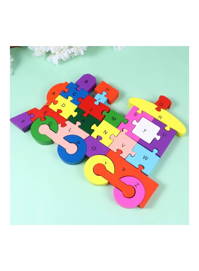 Creative Wooden 26 Alphabet Puzzle Set