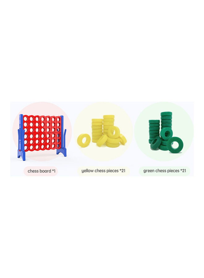 Children Fun Toy Giant Connect 4 Shots In A Row Game 120x110x55cm