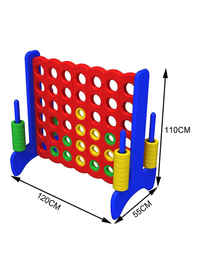 Children Fun Toy Giant Connect 4 Shots In A Row Game 120x110x55cm