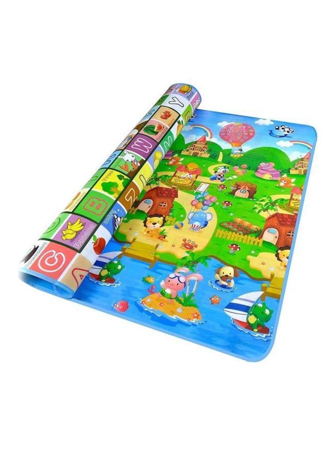 2Mx1.8M Kid Baby Play Mat Floor Activity Happy Farm Rug Child Crawling Carpet