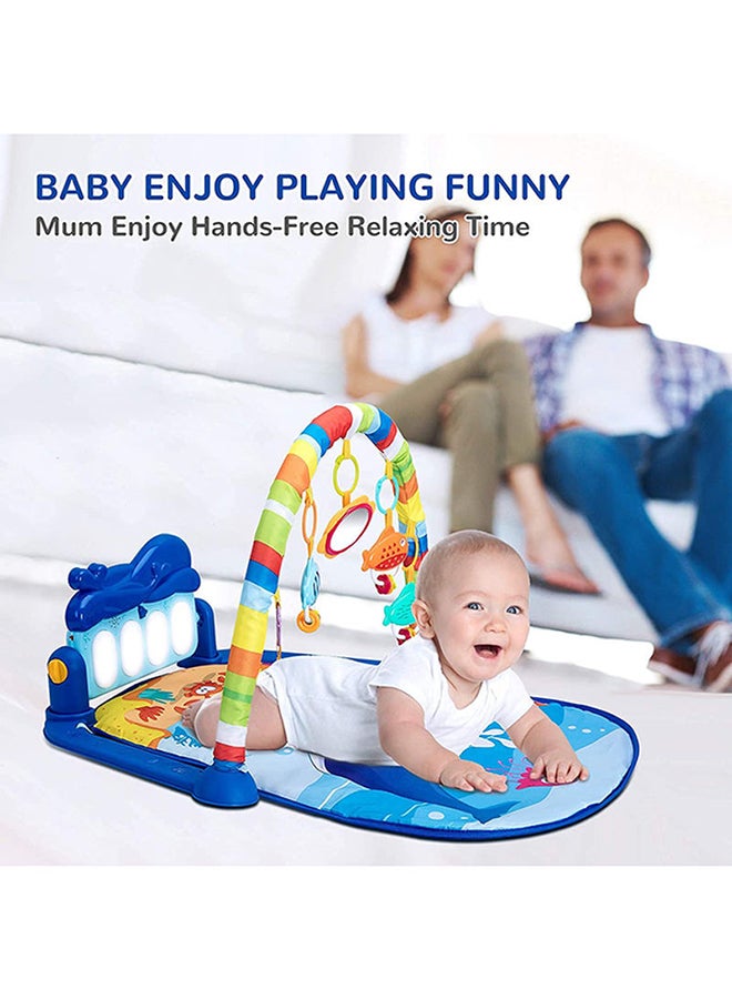 Multicolour Piano Fitness Mat With Music And Light, Upto 12 Months Old Kids 42x75x60cm