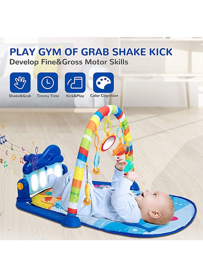 Multicolour Piano Fitness Mat With Music And Light, Upto 12 Months Old Kids 42x75x60cm