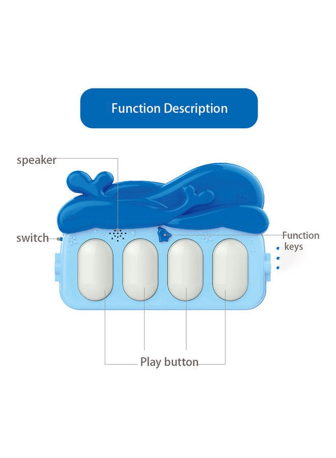 Piano Play Mat Center With Melodies Rattle 45.5 x 7.8 x 32cm