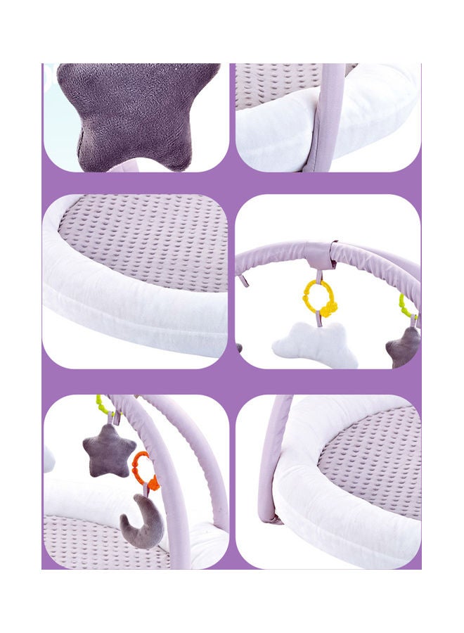 Baby Activity Mat Foldable Infant Gym Playmat With Crawling Blanket Play 88*88*65cm