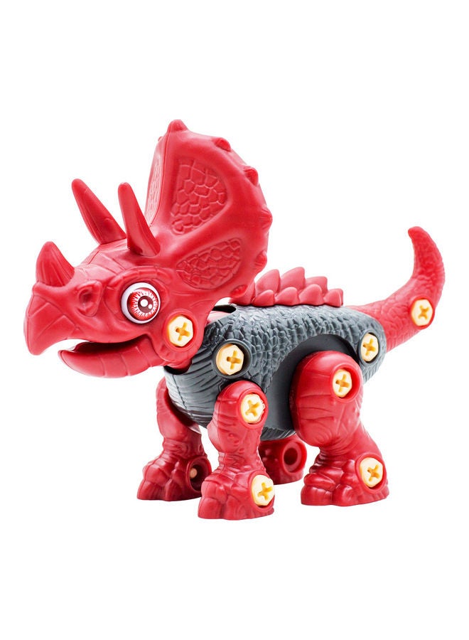 30 Piece Disassembling Dinosaur Triceratops 19.5 X 8 X 16cm