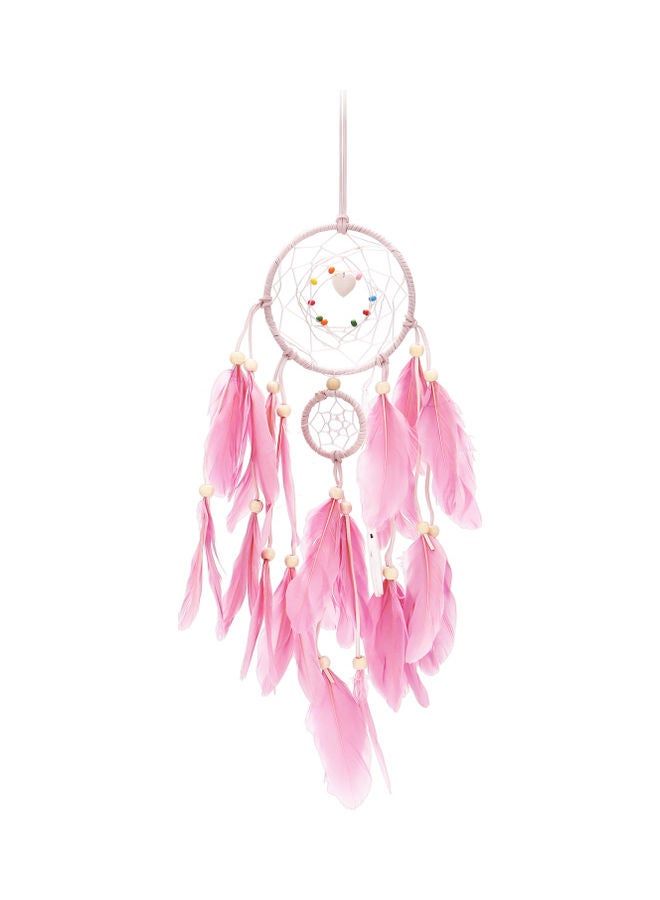 Feather Dream Catcher With LED Light 20.00x12.00x12.00cm