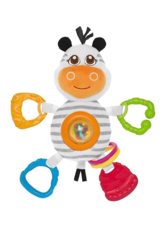 Plush First Activities Zebra 14x25x7.5cm