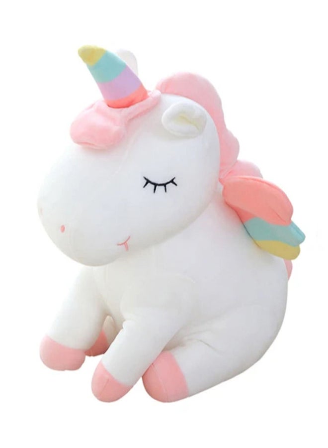 Unicorn Soft Rainbow Glowing Wings Toy 25cm
